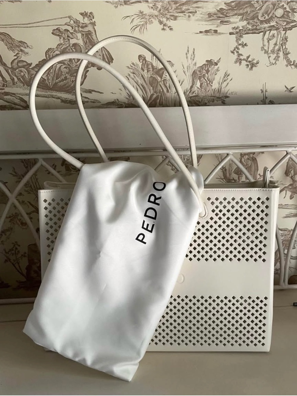 Pedro Perforated Tote Bag